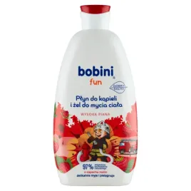bobini-fun-plyn-do-kapieli-i-zel-do-mycia-ciala-o-zapachu-truskawek-500-ml
