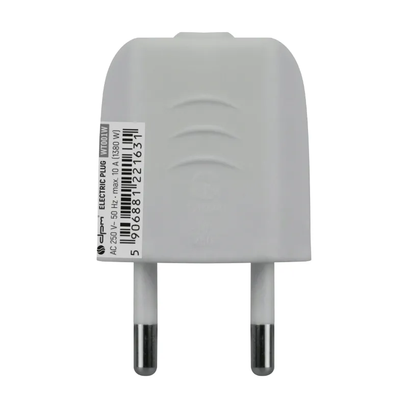 wtyczka-plaska-6-a-biala-stan-nowy