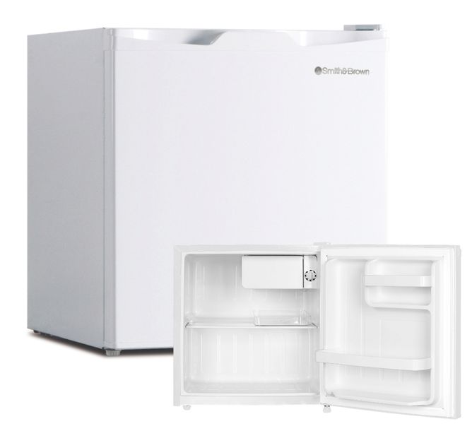 Mała lodówka chłodziarka 46L hotelowa minibar Smith&Brown SFMF-111-WE3