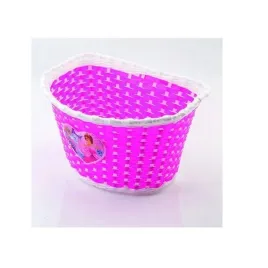 koszyk-rowerowy-plastik-przod-rozowy-daisy