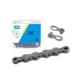 kmc-lancuch-z6-szary-114og-box