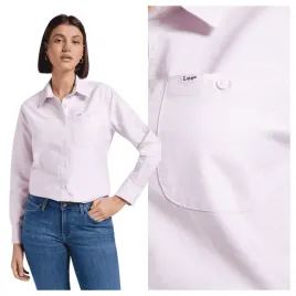 koszula-damska-lee-all-purpose-shirt-bawelniana-rozowa-xs