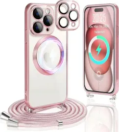 etui-obudowa-plecki-do-iphone-15-pro-magsafe-ze-sznurkiem-rozowe-zloto