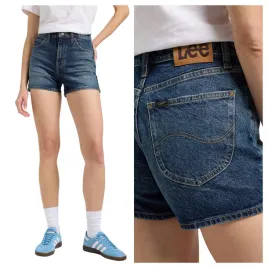 szorty-damskie-lee-carol-short-jeansowe-wysoki-stan-granatowe-w29