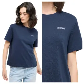 t-shirt-mustang-floris-damski-granatowy-casual-bawelniany-l