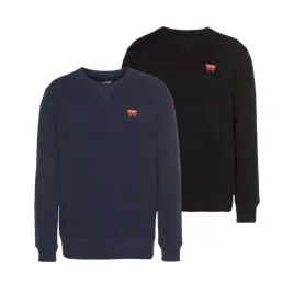 wrangler-sign-off-crew-meskie-bluzy-klasyczne-dwupak-zestaw-bluz-logo-m