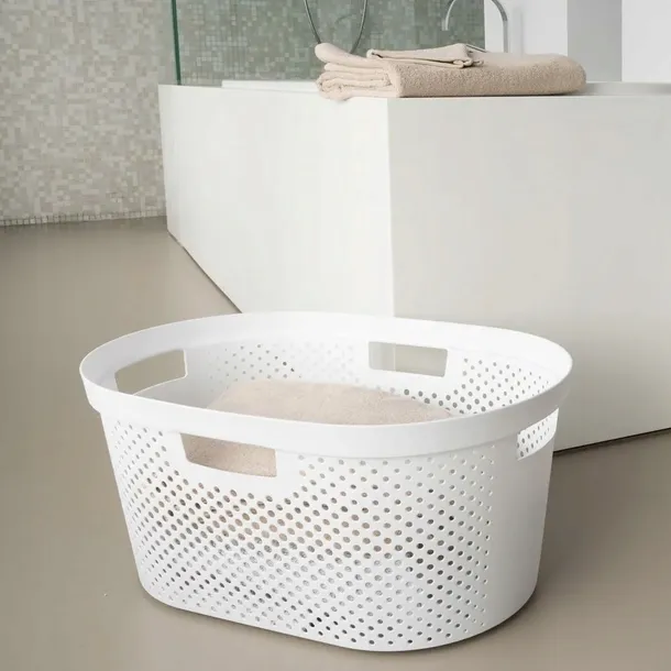 curver-kosz-do-magla-infinity-40l-bialy-ksztalt-prostokatny