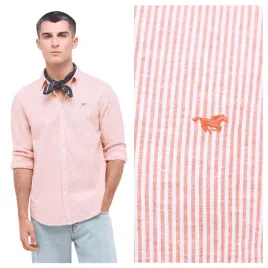 koszula-meska-mustang-rawlins-lniana-czerwona-w-paski-slim-fit-l