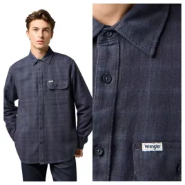 koszula-flanelowa-meska-wrangler-1-pkt-shirt-szara-w-kratke-l
