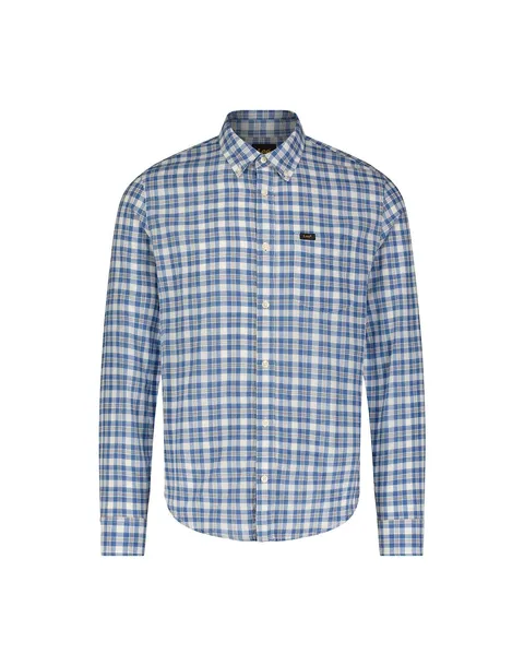 lee-button-down-m-meska-koszula-wzor-dominujacy-bez-wzoru