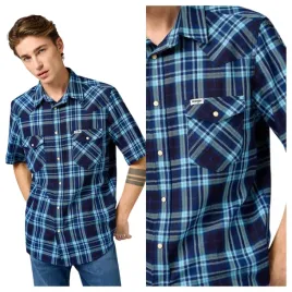 meska-koszula-wrangler-western-granatowa-indygo-krotki-rekaw-s