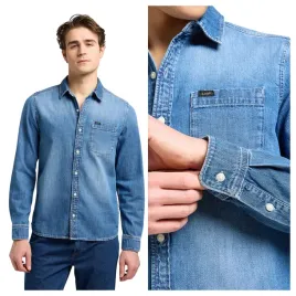 koszula-meska-lee-leesure-shirt-jeansowa-mid-blue-denim-regular-fit-s