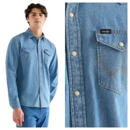 koszula-meska-wrangler-western-shirt-niebieska-klasyczna-casual-3xl