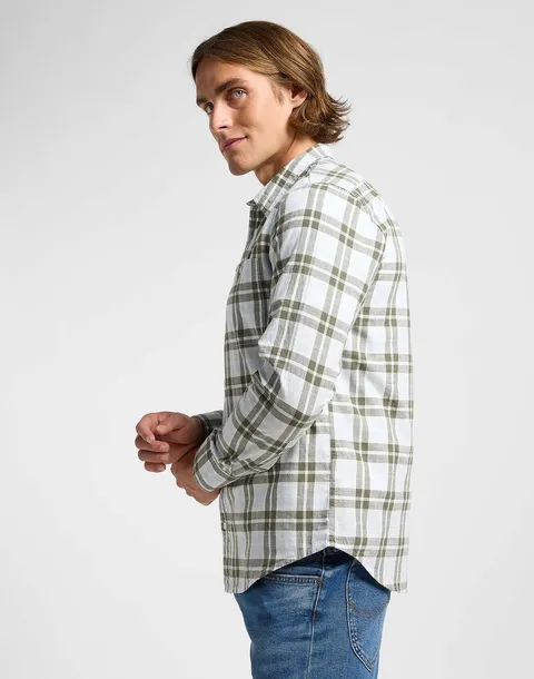 lee-leesure-shirt-m-meska-koszula-kolor-zielony