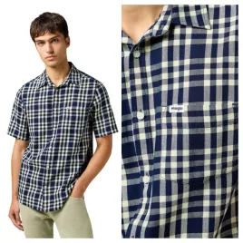 koszula-meska-wrangler-ss-1-pkt-shirt-granatowa-indygo-bawelniana-s