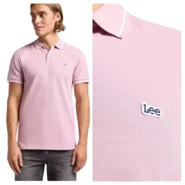 koszulka-polo-meska-lee-pique-polo-soft-mauve-bawelniana-xxl