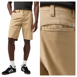 spodenki-meskie-krotkie-chino-bawelniane-wrangler-bezowe-na-lato-w31
