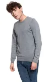 mustang-basic-c-neck-meski-sweter-klasyczny-logo-s-stan-nowy