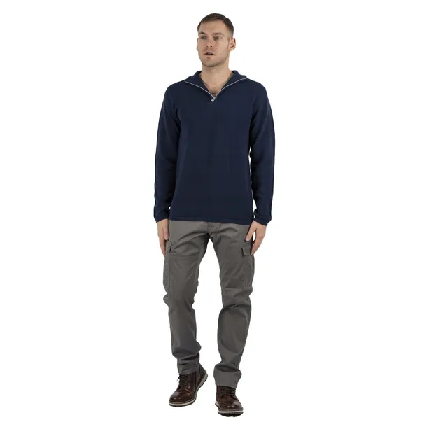 marcus-langdon-half-zip-m-meski-sweter-kolor-niebieski
