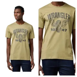 koszulka-meska-wrangler-americana-zielona-casual-klasyczna-m