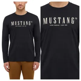 koszulka-meska-mustang-asheville-czarna-jet-black-dlugi-rekaw-xxl