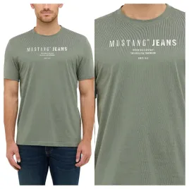 koszulka-meska-mustang-austin-zielona-agave-green-klasyczna-xxl