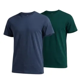 koszulki-meskie-lee-twin-pack-crew-zielona-i-granatowa-bawelniane-s