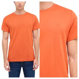 koszulka-mustang-style-allen-bawelniana-pomaranczowa-ochre-xxl