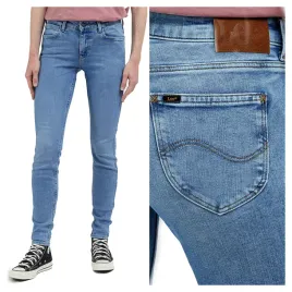 damskie-spodnie-jeansowe-lee-scarlett-skinny-rurki-w27-l31-niebieskie