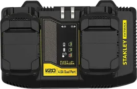 stanley-ladowarka-szybka-v20-4a-dwa-porty