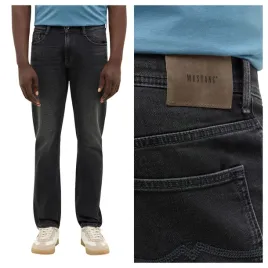 jeansy-meskie-mustang-oregon-slim-czarne-denim-dopasowane-w31-l32