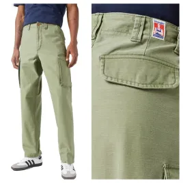 spodnie-meskie-bojowki-wrangler-brazowe-bawelniane-dlugie-w36-l34