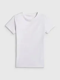 4f-t-shirt-damski-z-nadrukiem-f3309-bialy-s