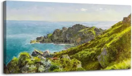 obraz-na-plotnie-wiszacy-drewniana-rama-wybrzeze-119x59cm