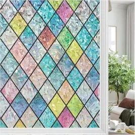 folia-okienna-nieprzejrzysta-samoprzylepna-90x300cm-wzor-teczowy-romb