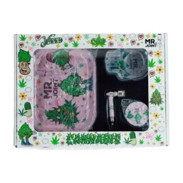 zestaw-prezentowy-lufka-fajka-metalowa-mlynek-tacka-popielniczka-mr-joint