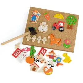przybijanka-drewniana-farma-viga-toys-korkowa-tablica-montessori