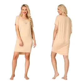 koszula-nocna-damska-krotki-rekaw-xxl-koszulka-do-spania-modal-plus-size