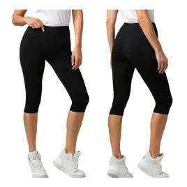 legginsy-bawelniane-3-4-czarne-do-cwiczen-s-m-gladkie-wygodne-sielei