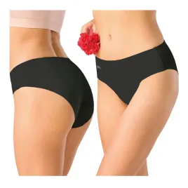 majtki-damskie-figi-bezszwowe-midi-xl-key-lpc-012-wygodne-czarne-plus-size