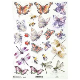 papier-ryzowy-do-decoupage-a4-itd-r2258-motyle-owady