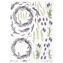 papier-ryzowy-do-decoupage-a3-itd-1074l-lawenda