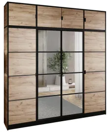 szafa-garderoba-lumi-207-4d-dab-2x-lustra-eden-wzor-2-uchwyt-cz-z-nadst
