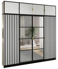 szafa-garderoba-lumi-207-4d-bialy-2x-lustra-eden-wzor-3-uchwyt-zl-z-nadst