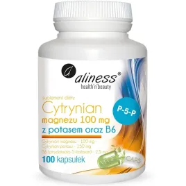 aliness-cytrynian-magnezu-100mg-z-potasem-oraz-b6-100caps