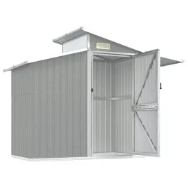 szopa-ogrodowa-szara-270x130x2085-cm-stal-galwanizowana