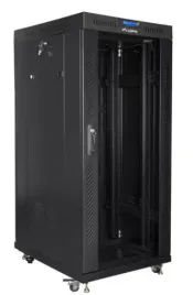 szafa-instalacyjna-rack-stojaca-19-cali-27u-800x1000-czarna-drzwi-szklane