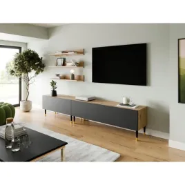mebloscianka-maui-12-loft-zestaw-mebli-styl-loftowy-dab-artisan-czarny-mat
