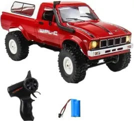 auto-zdalnie-sterowane-rc-crawler-wpl-c24-red-czerwone-off-road-led