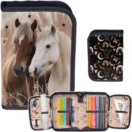 piornik-z-wyposazeniem-z-koniem-szkolny-dla-dziewczynek-kon-konie-horse